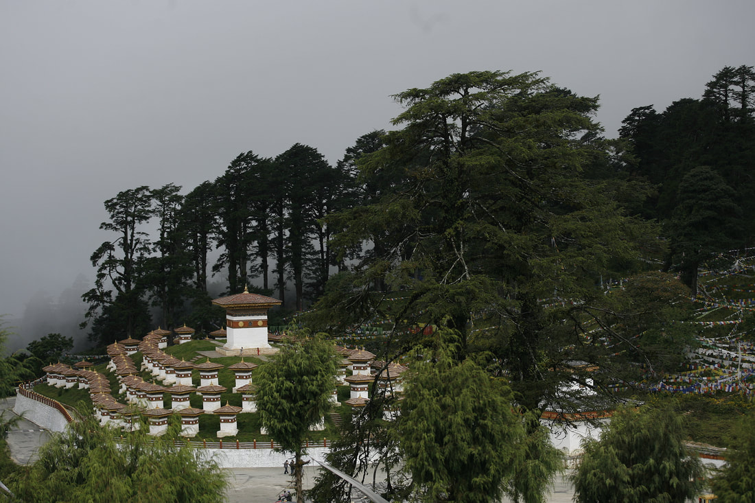 Dochula 108 stupas