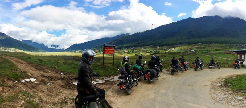 Bhutan motorcycle tour
